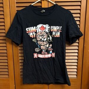 Simple Plan & Sum 41 Blame Canada Tour tee 2022